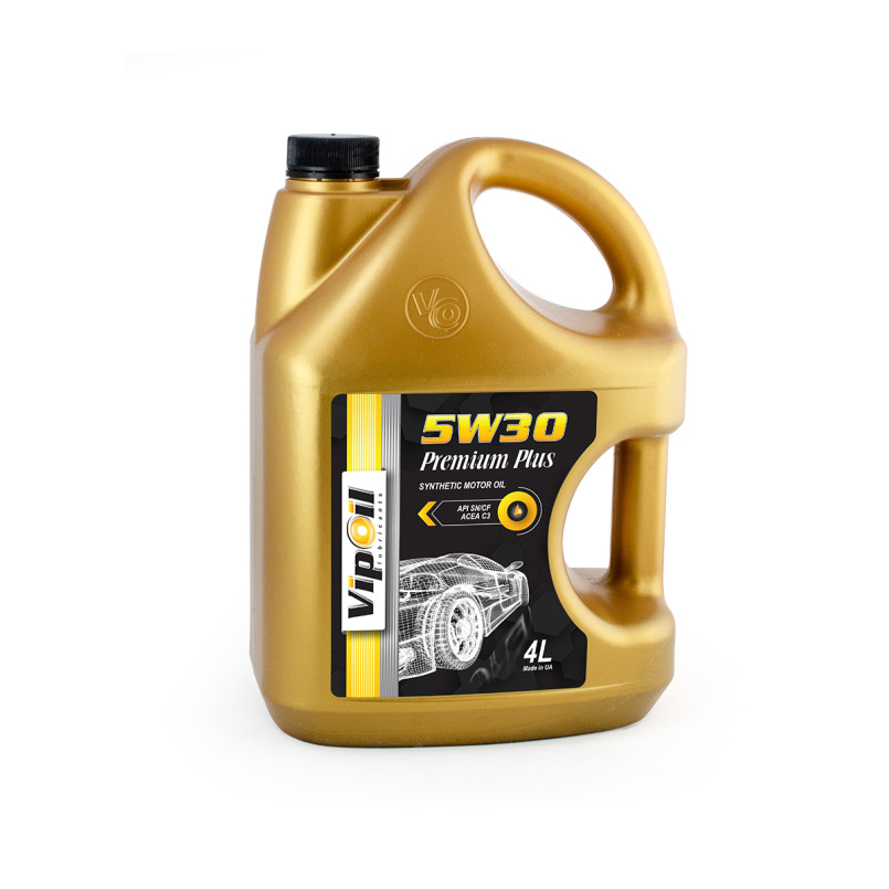 Олива моторна VipOil PREMIUM PLUS 5W-30 API SN/CF, 4л